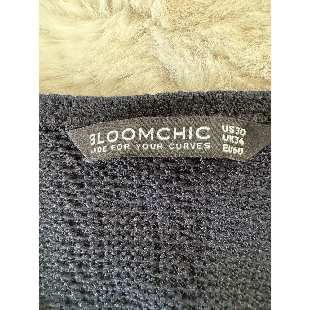 Bloomchic Plus V Neck Pullover Wrap Sweater 3o/6x… - image 6